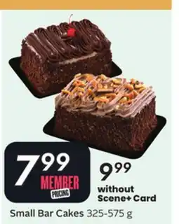 Sobeys Small Bar Cakes offer