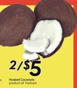 Sobeys Husked Coconuts offer