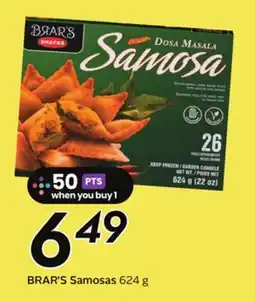Sobeys BRAR'S Samosas offer