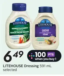 Sobeys LITEHOUSE Dressing offer