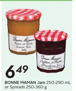 Sobeys BONNE MAMAN Jam offer