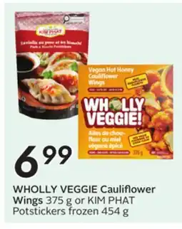 Sobeys WHOLLY VEGGIE Cauliflower Wings offer