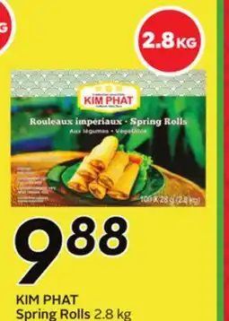Sobeys KIM PHAT Spring Rolls offer