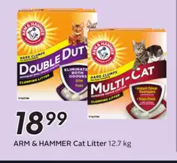 Sobeys ARM & HAMMER Cat Litter offer