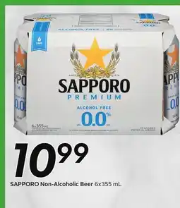Sobeys SAPPORO Non-Alcoholic Beer offer