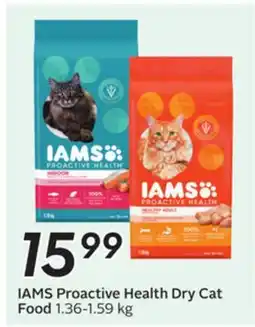 Sobeys IAMS Proactive Health Dry Cat Food offer
