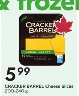 Sobeys CRACKER BARREL Cheese Slices offer