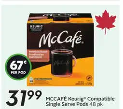 Sobeys MCCAFÉ Keurig Compatible Single Serve Pods offer
