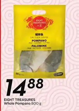 Sobeys EIGHT TREASURES Whole Pompano offer