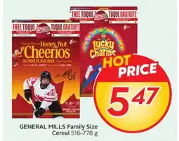 Sobeys GENERAL MILLS Family Size Cereal offer