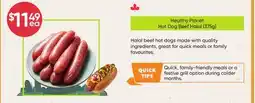 Healthy Planet Healthy Planet Hot Dog Beef Halal (375g) offer