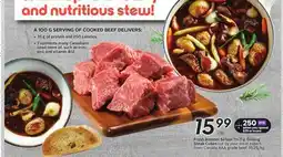 Sobeys Fresh Bottom Sirloin Tri-Tip Grilling Steak Cubes offer