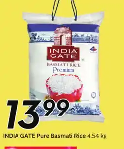 Sobeys INDIA GATE Pure Basmati Rice offer