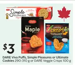 Sobeys Viva Puffs, Simple Pleasures or Ultimate Cookies offer