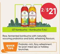 Healthy Planet GT Kombucha - Kombucha (1.4L) offer