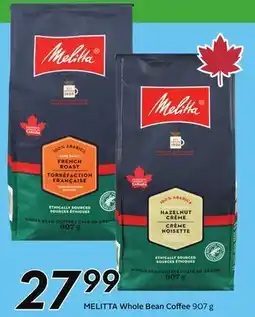 Sobeys MELITTA Whole Bean Coffee offer