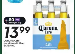 Sobeys CORONA Cero Non-Alcoholic Beer offer