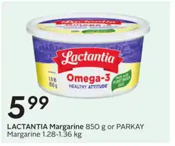 Sobeys Margarine 850 g or PARKAY Margarine offer