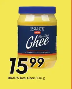 Sobeys BRAR'S Desi Ghee offer