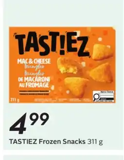 Sobeys TASTIEZ Frozen Snacks offer