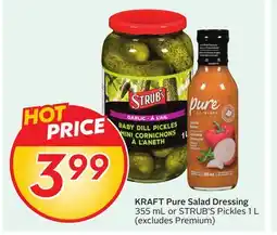 Sobeys Pure Salad Dressing offer