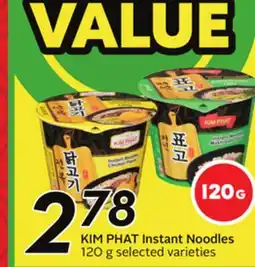 Sobeys KIM PHAT Instant Noodles offer