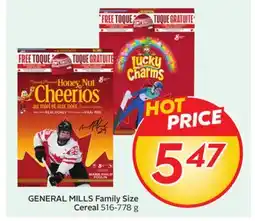 Sobeys Family Size Cereal offer