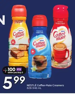 Sobeys NESTLÉ Coffee-Mate Creamers offer