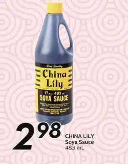Sobeys CHINA LILY Soya Sauce offer