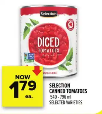 Metro SELECTION CANNED TOMATOES offer