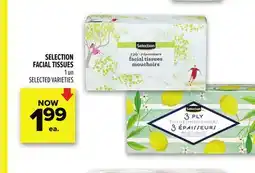 Metro SELECTION FACIAL TISSUES offer