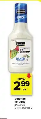 Metro SELECTION DRESSING offer