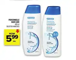 Metro PERSONNELLE HAIR CARE offer