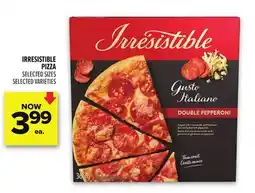 Metro IRRESISTIBLE PIZZA offer
