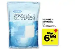 Metro PERSONNELLE EPSOM SALTS offer