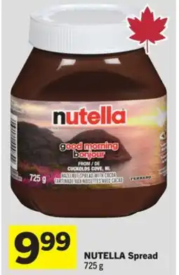 Foodland NUTELLA Spread offer
