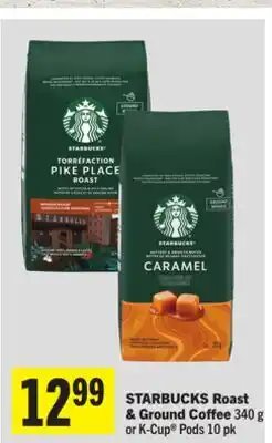Foodland STARBUCKS Roast & Ground Coffee offer