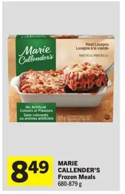 Foodland MARIE CALLENDER'S Frozen Meals offer