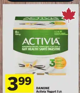 Foodland DANONE Activia Yogurt offer