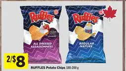 Foodland RUFFLES Potato Chips offer