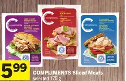 Foodland COMPLIMENTS Sliced Meats offer