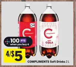 Foodland COMPLIMENTS Soft Drinks offer