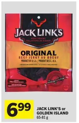 Foodland JACK LINK'S or GOLDEN ISLAND offer