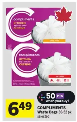 Foodland COMPLIMENTS Waste Bags offer
