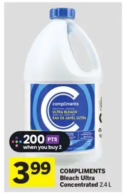 Foodland COMPLIMENTS Bleach Ultra Concentrated offer