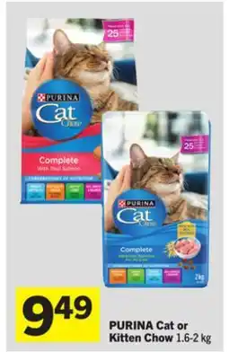 Foodland PURINA Cat or Kitten Chow offer