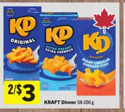 Foodland KRAFT Dinner offer