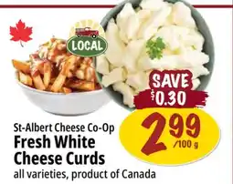 Farm Boy St-Albert Cheese Co-Op Fresh White Cheese Curds offer