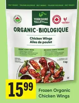 Foodland YORKSHIRE VALLEY Farms Frozen Organic Chicken Wings offer