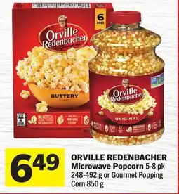 Foodland ORVILLE REDENBACHER Microwave Popcorn offer